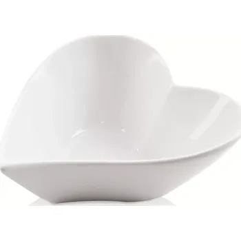 Porcelánová miska ve tvaru srdce 13 × 11 cm, 180 ml