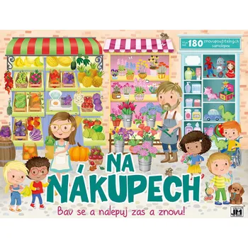 Jiri Models JIRI MODELS Album samolepky Na nákupech Bav se a nalepuj zas a znovu!