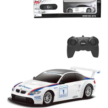 RC model auta _Ostatní 1_ RASTAR RC Auto závodní BMW M3 1:24 na vysílačku na baterie bílé