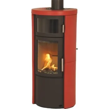 Krbová kamna HETA Scan-line 520B černý lak a kompletní obklad keramika