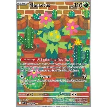 Sběratelská karetní hra Pokémon JTG 160/159 Maractus - Journey Together Stav: Near Mint