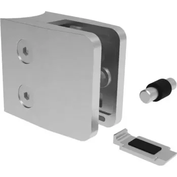 Zábradlí Držák skla HRANATÝ 52x52 m26 na trubku 42