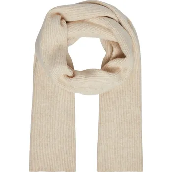 Šála s.Oliver dámská pletená šála ze směsi vlny 2169602 81W1 Béžová ONE SIZE