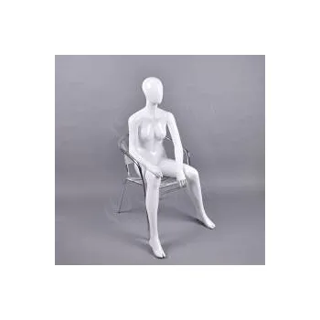 Figurína Figurína, manekýna dámská Portobelle 222C, abstraktní lesklá bílá