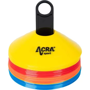 Acra ACRA Mety tréninkové vytyčovací 4 barvy set 40ks se stojanem