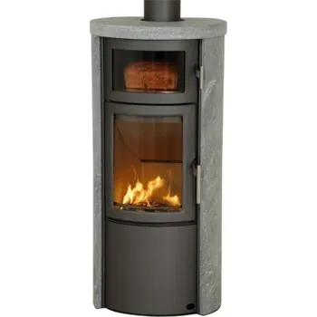 Krbová kamna HETA Scan-line 520B šedý lak a kompletní obklad mastek