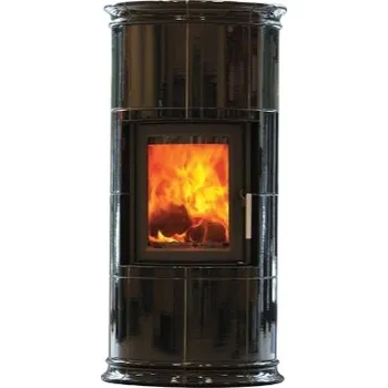 Krbová kamna HETA Scan-line Tour 10 černý lak a keramika
