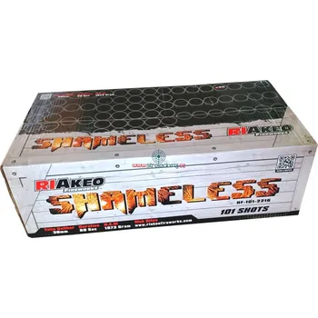 Zábavní pyrotechnika Pyrotechnika Kompakt 101ran / 30mm Shameless