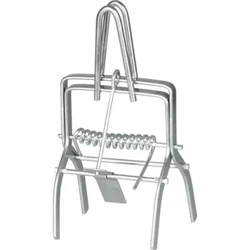 Hubení hlodavce Past na krtky s držadlem, mechanická, 20x10 cm