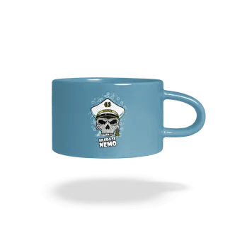 Bastard Kapitán Nemo hrnek makronka Blue Macaron