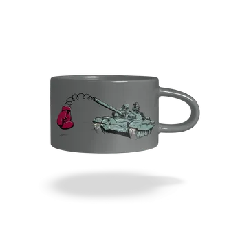 Bastard Tank hrnek makronka Grey Macaron