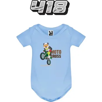 dětské body modrá 3 M