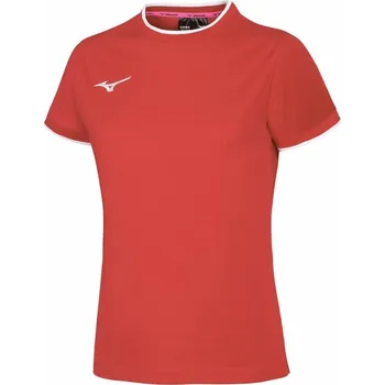Dámské tričko Dámské tričko Mizuno Tee/Red/White Velikost: XXL