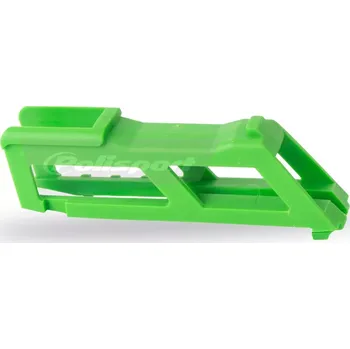 Vodítko pro psa vodítko řetězu k rozetě POLISPORT pro KAWASAKI KXF250 09-25, KXF450 09-25 zelená