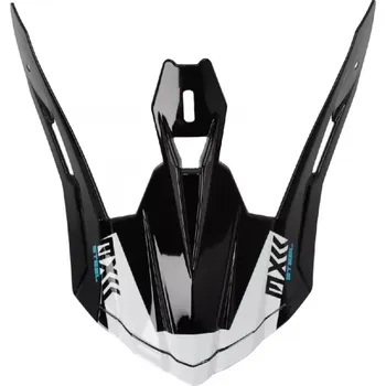 Helma na motorku Acerbis kšilt k přilbě Acerbis X-PRO VTR/STEEL CARBON bílá/modrá