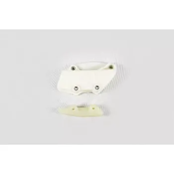 Vodítko pro psa vodítko k rozetě UFO pro Honda CR125 88-89, CR250 88-89, CR500 88-89 bílá