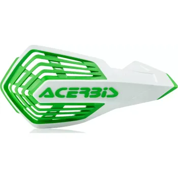 Motocyklový chránič Acerbis chrániče páček X-FUTURE VENTED bílá/zelená