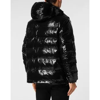 Pánské oblečení PHILIPP PLEIN Vatovaná bunda 43 Černá Regular Fit 3XL