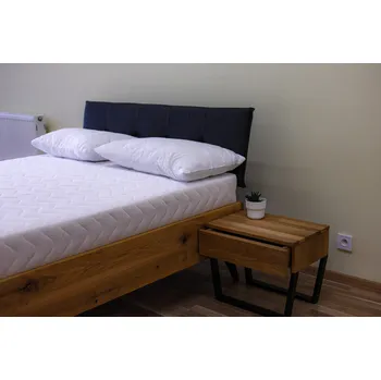 Postel Postel z masivu dubu AMÉLIE+ lamelový rošt ZDARMA Rozměr: 180x200 cm