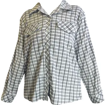 Dámská košile Dámská bavlněná košile černá 19-911B Velikost: XL