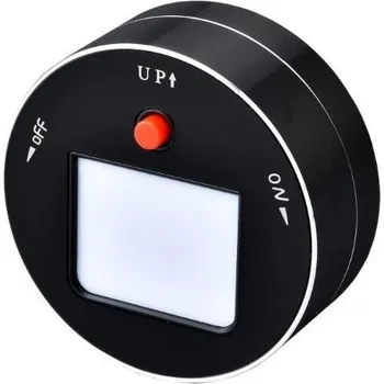 Elektrická zásuvka Viking zásuvkový modul A10, LED světlo 3W, černá