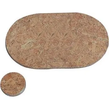 prostírání prostírání kruh 10cm hladký korek (6ks)