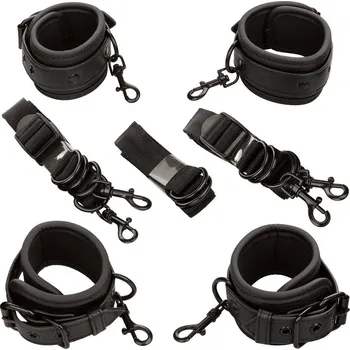 CalExotics Nocturnal Collection Bed Restraints - Black