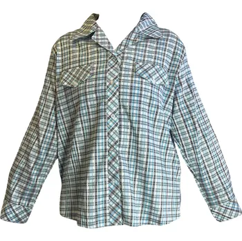 Dámská košile Dámská bavlněná košile modrá 19-911B Velikost: XL