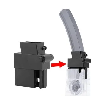 Airsoft Adaptér pro rychloplničku na zásobníky typu MP5 - Černý