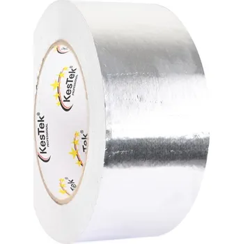 Lepicí páska KesTek Hliníková lepící páska stříbrná 50 mm x 50 m
