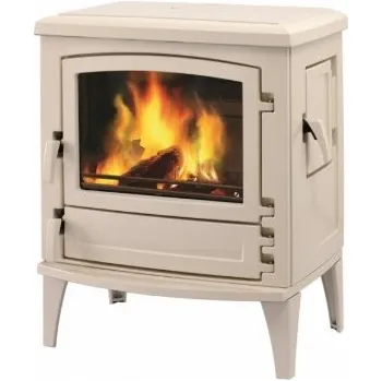 Krbová kamna LEDA Aruba bílý smalt