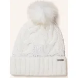 Kjus Dámská Čepice Pom S Umělou Kožešinou, krémová, one size