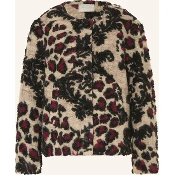 Dámský blejzr Milano Italy Dámská Bunda, černošedá / černá / tmavě červená, 40