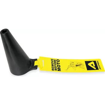 Výfuk pro motocykl Acerbis zátka výfuku 2T/4T černá