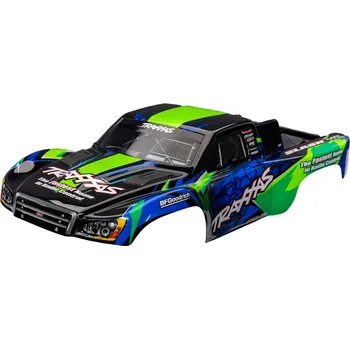 RC model Traxxas Traxxas karosérie Slash VXL 2WD zeleno-modrá (bezsponková)