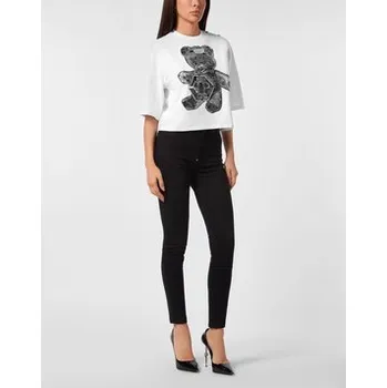 PHILIPP PLEIN T-Shirt 25577 Bílá Regular Fit L