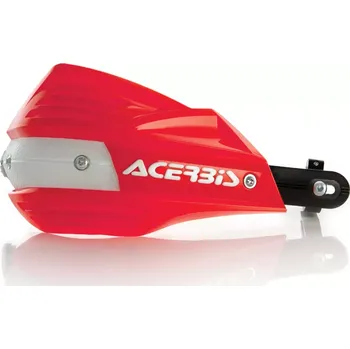 Chránič ruky pro motocykl Acerbis chránič páček X Factor červená/bílá