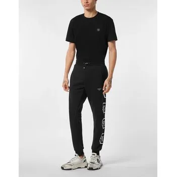 PHILIPP PLEIN Joggers kalhoty 25569 Černá Jogger Fit XXL