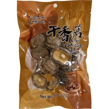 Sušená zelenina Shiitake - sušené houby (Houževnatec jedlý) - PRB 50g