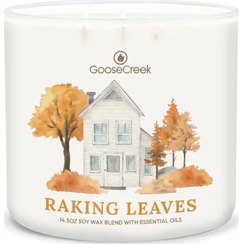 Svíčka Goose Creek Candle svíčka Raking Leaves, 411 g