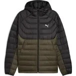 Pánská bunda PUMA PACKLITE HOODED DOWN JACKET 685221-70 ZELENÁ XXL