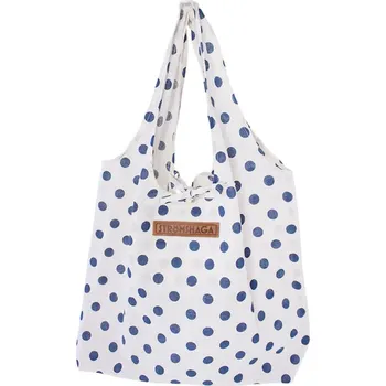 Bavlněná taška s modrými puntíky - Strömshaga AB - 1&nbsp;ks