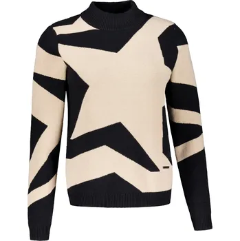 Dámský svetr Dámský svetr KIXMI VALERIA SVĚTLE BÉŽOVÁ S