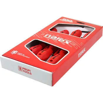 elektrický šroubovák NAREX BYSTŘICE šroubovák SLIM el. sada 7díl. PL,PH,PZ 8552-02 1000W