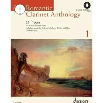 Romantic Clarinet Anthology 1 (noty na klarinet, klavír)(+audio)