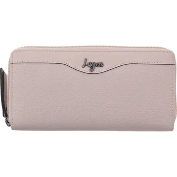 Peněženka Dámská kožená peněženka/penál Lagen NAIMA krémová