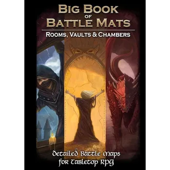 Kniha Big Book Of Battle Mats - Rooms, Vaults & Chambers