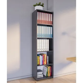 Koupelnový nábytek Vcm Police Ulas 5-přihrádková, antracitová