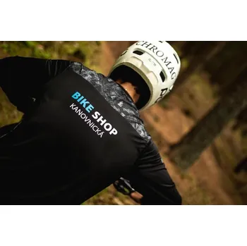 Cyklistické oblečení pánský cyklistický dres SILVINI TEAM -BIKE SHOP - M