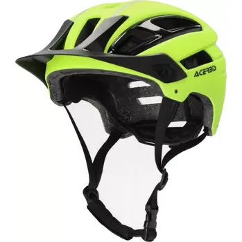 Cyklistická přilba Acerbis přilba Acerbis MTB DOUBLEP fluo žlutá/černá vel. S/M